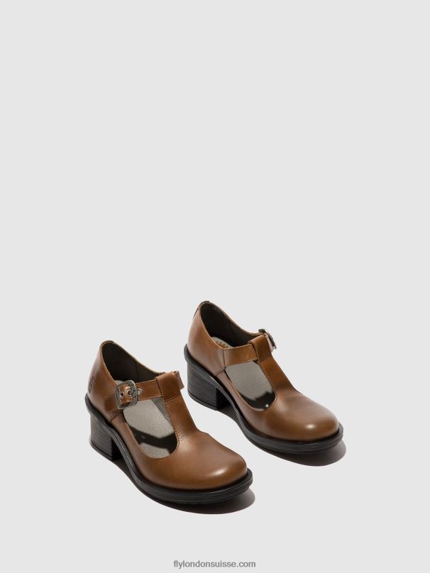 860NR654 chaussures mary jane cady180 Fly London chameau femmes