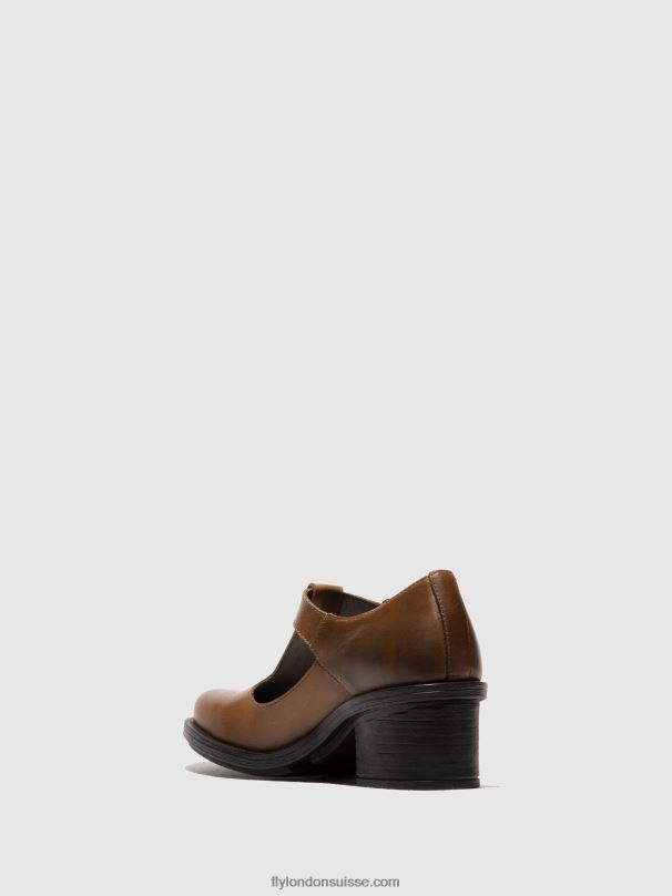 860NR654 chaussures mary jane cady180 Fly London chameau femmes