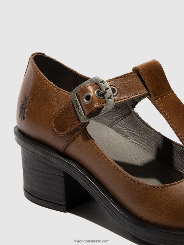 860NR654 chaussures mary jane cady180 Fly London chameau femmes
