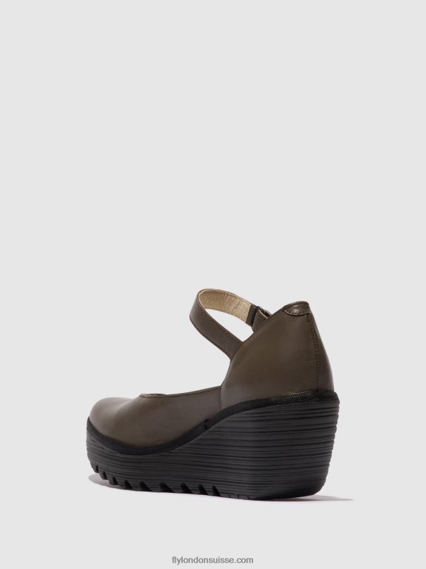 860NR668 chaussures mary jane yawo345 Fly London ns. taupe femmes