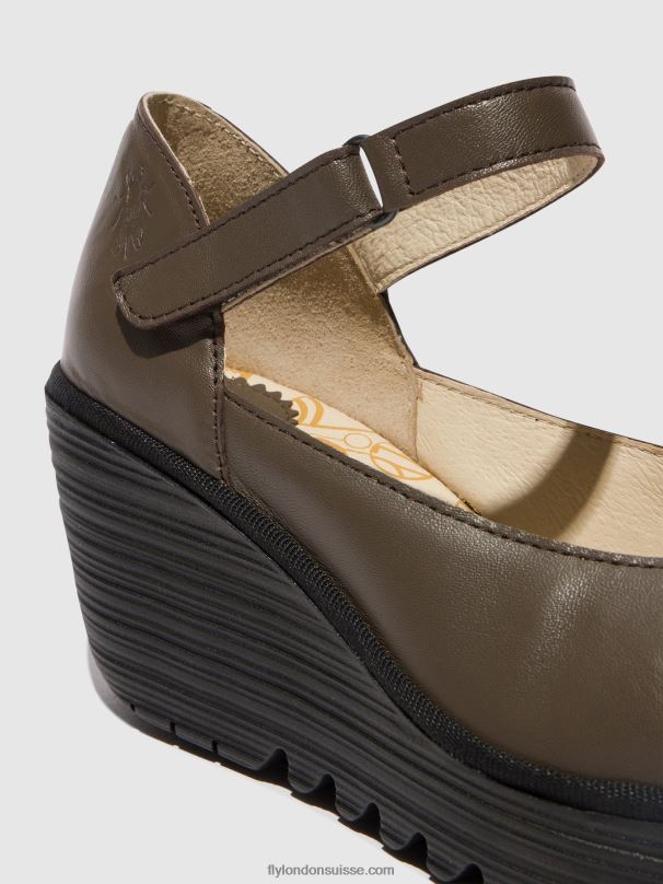 860NR668 chaussures mary jane yawo345 Fly London ns. taupe femmes