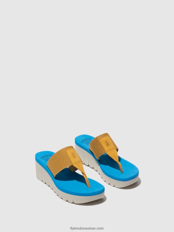 860NR358 mules à enfiler yomu725 Fly London bourdon femmes