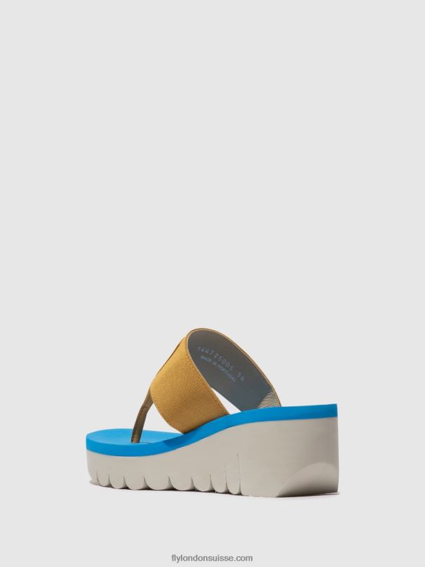 860NR358 mules à enfiler yomu725 Fly London bourdon femmes