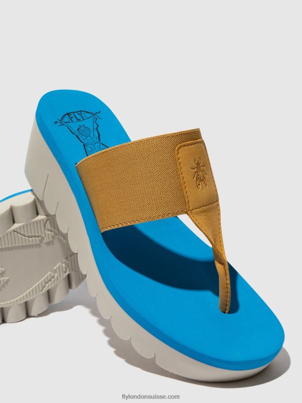 860NR358 mules à enfiler yomu725 Fly London bourdon femmes