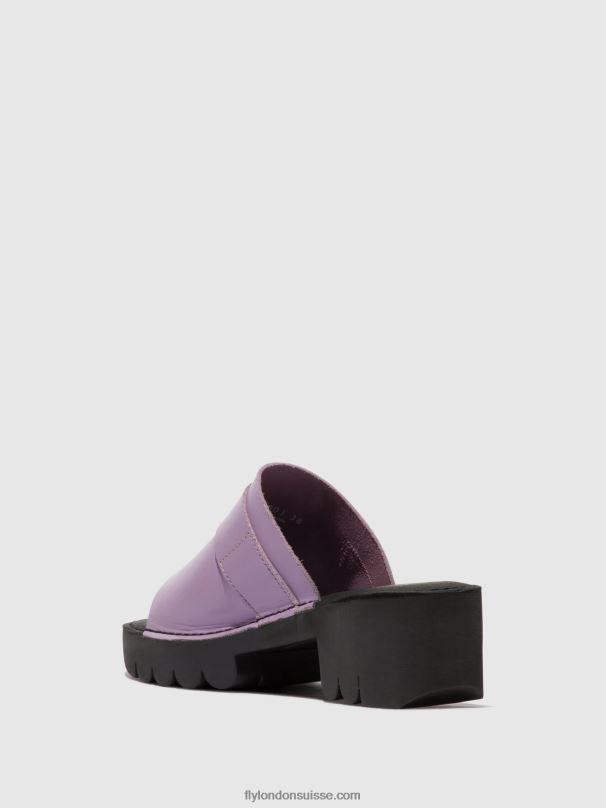 860NR371 mules à boucle eple519 Fly London violet femmes
