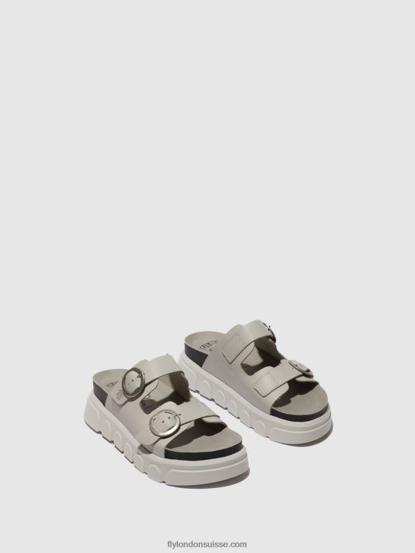 860NR373 mules à boucle cide946 Fly London nuage femmes