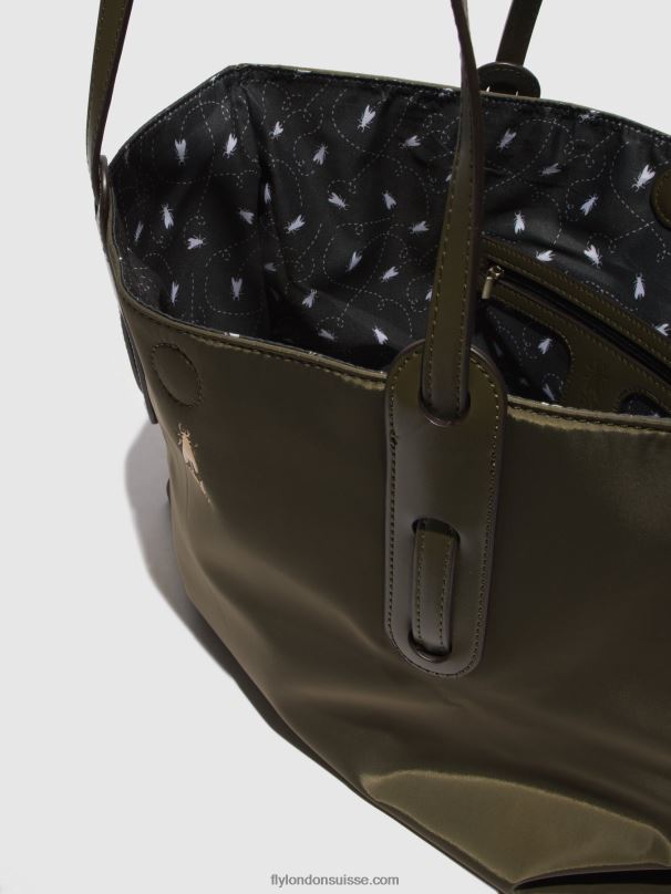 860NR790 sacs fourre-tout dozi738 Fly London vert femmes