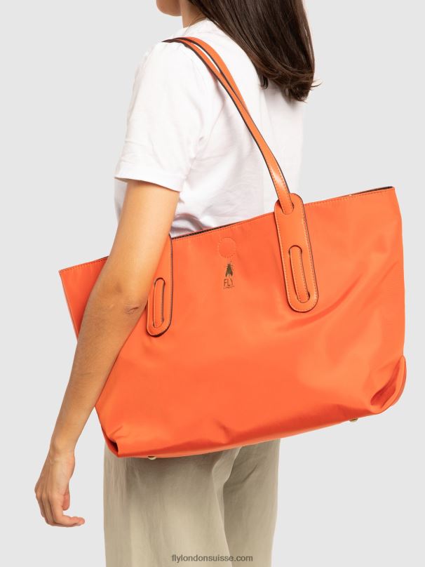 860NR792 sacs fourre-tout dozi738 Fly London orange femmes