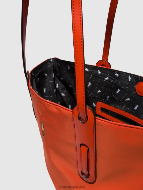 860NR792 sacs fourre-tout dozi738 Fly London orange femmes