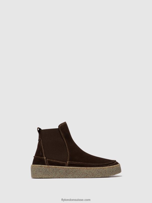 860NR801 bottines chelsea roop541 Fly London mocca Hommes