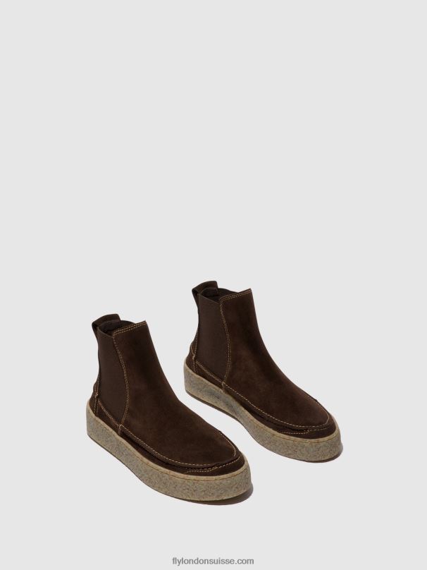 860NR801 bottines chelsea roop541 Fly London mocca Hommes