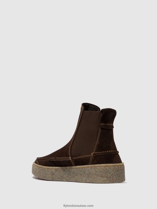 860NR801 bottines chelsea roop541 Fly London mocca Hommes