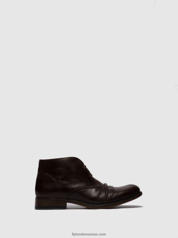 860NR814 bottines à lacets muro577 Fly London moka éco(végétale) Hommes