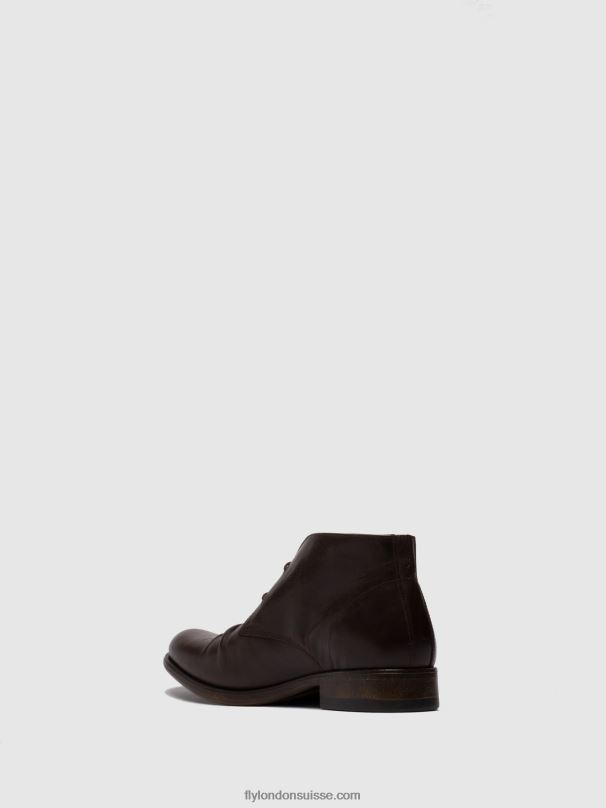 860NR814 bottines à lacets muro577 Fly London moka éco(végétale) Hommes