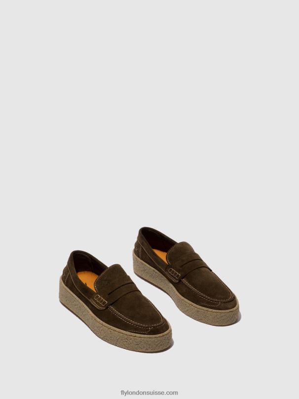 860NR827 chaussures à enfiler roel517 Fly London boue Hommes