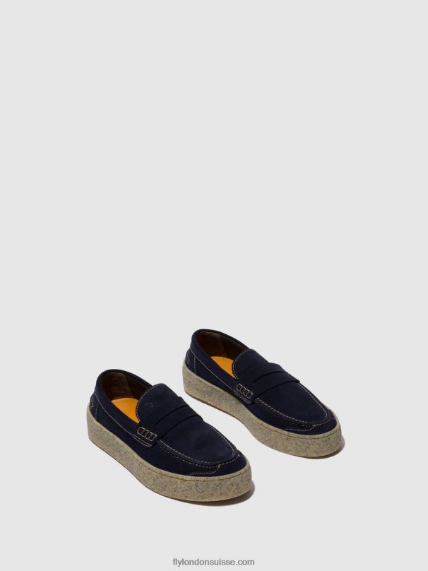 860NR828 chaussures à enfiler roel517 Fly London marine Hommes