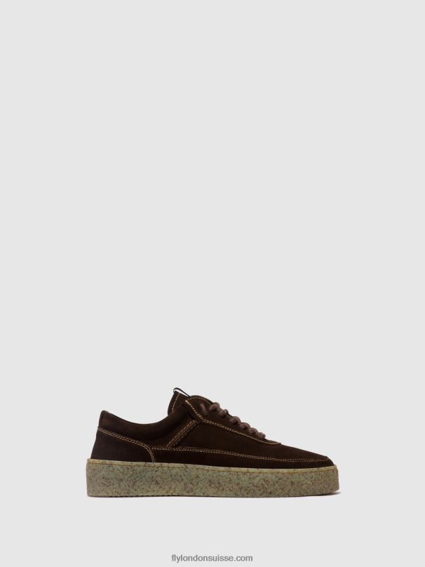 860NR819 chaussures à lacets ruko589 Fly London mocca Hommes