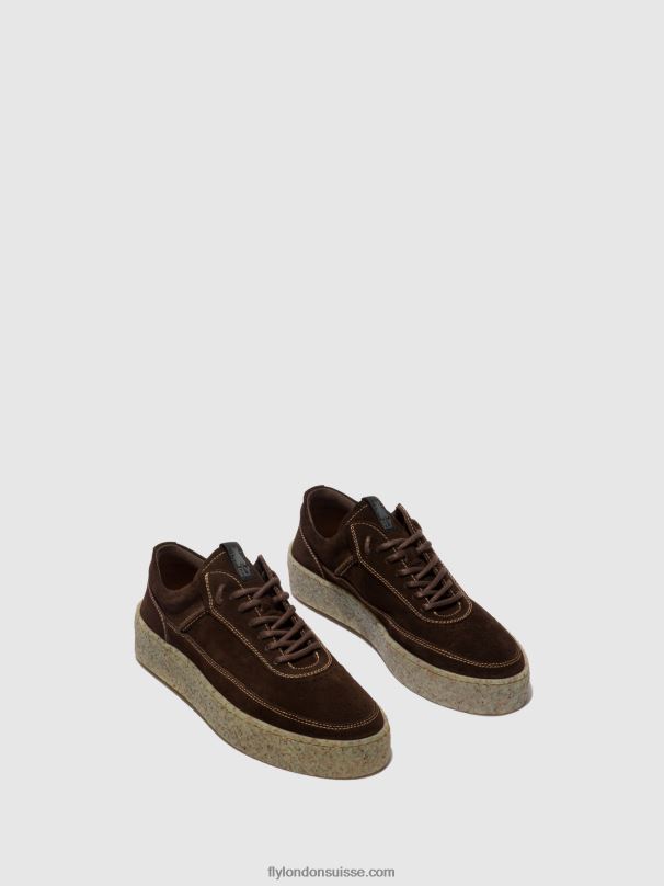 860NR819 chaussures à lacets ruko589 Fly London mocca Hommes