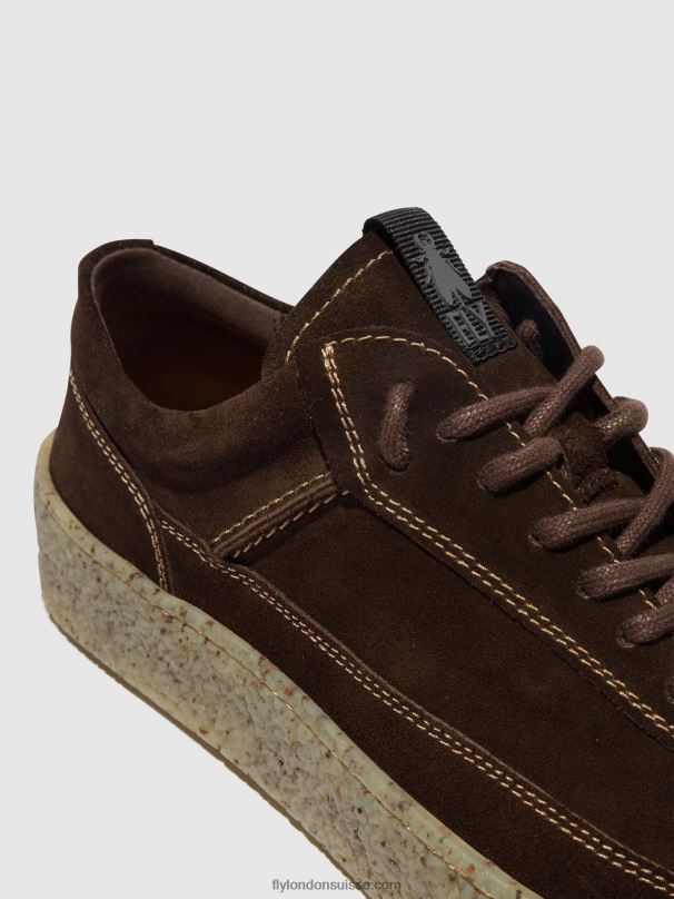 860NR819 chaussures à lacets ruko589 Fly London mocca Hommes