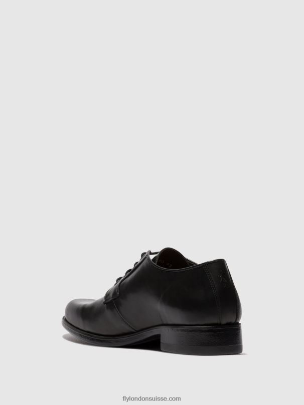 860NR822 chaussures à lacets maso957 Fly London noir Hommes