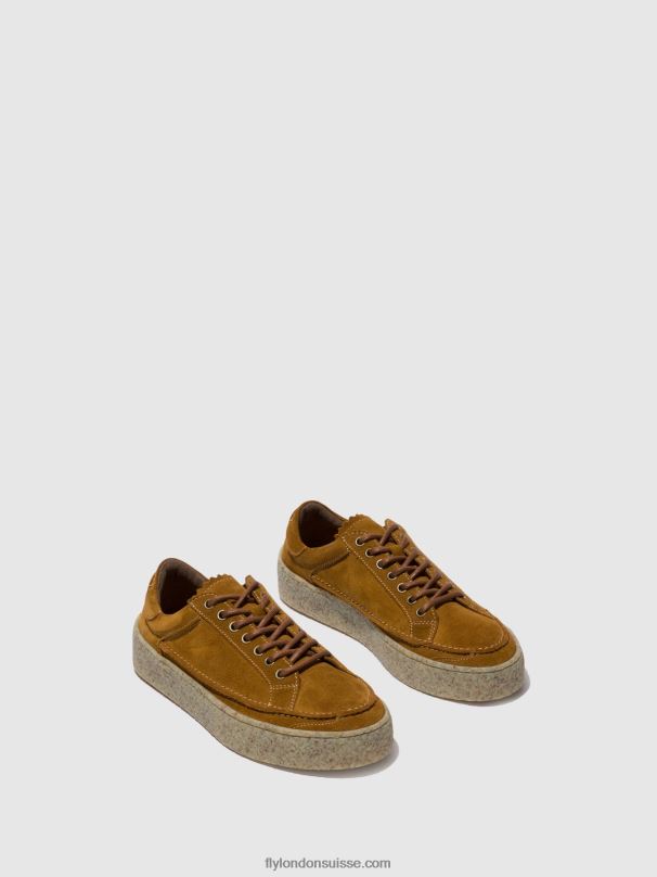 860NR831 chaussures à lacets ronn519 Fly London bronzer Hommes