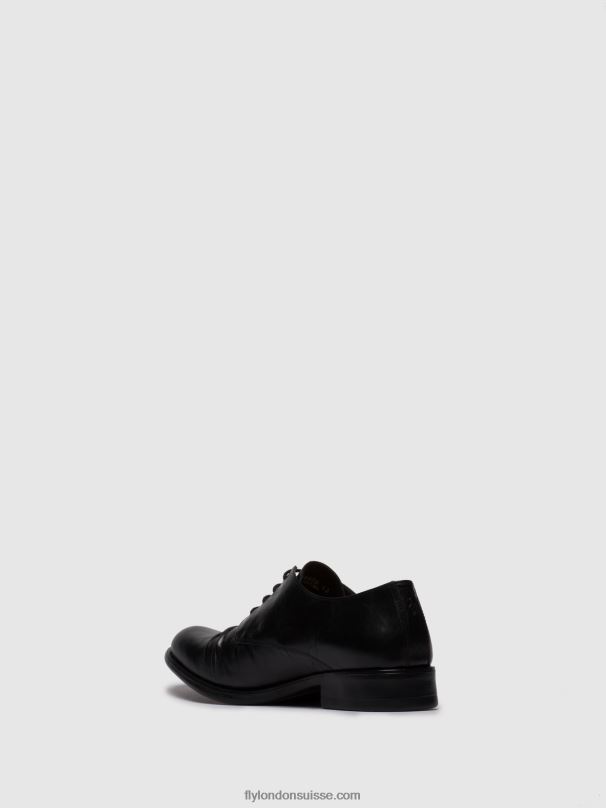 860NR833 chaussures à lacets mask576 Fly London estigma noir Hommes