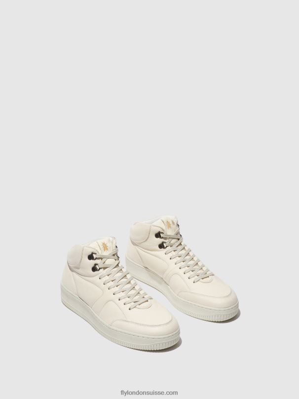 860NR834 baskets à lacets beap543 Fly London blanc Hommes