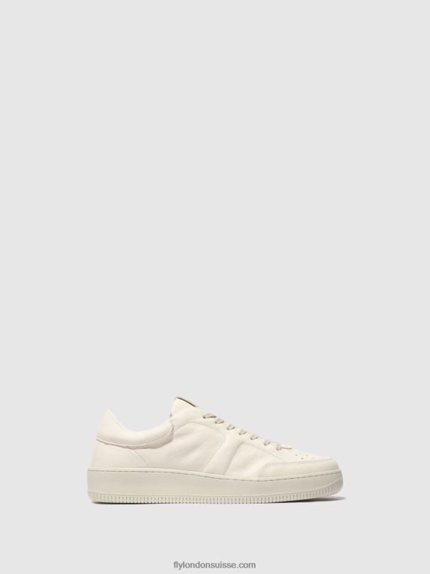 860NR836 baskets à lacets bude516 Fly London blanc Hommes