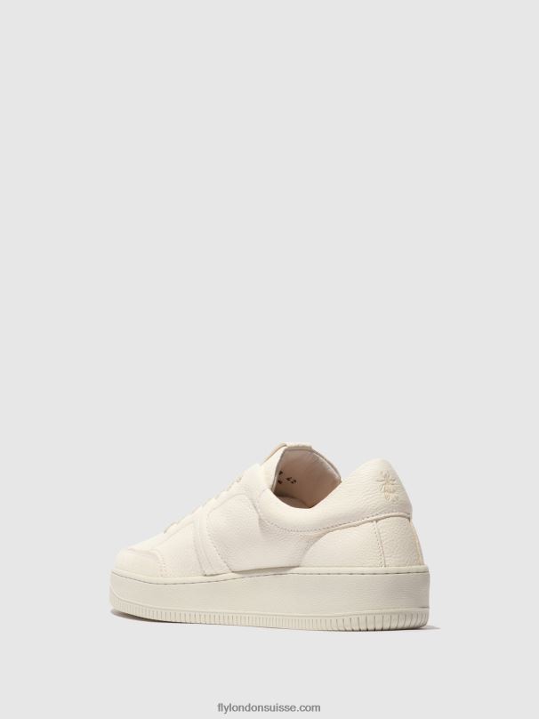 860NR836 baskets à lacets bude516 Fly London blanc Hommes