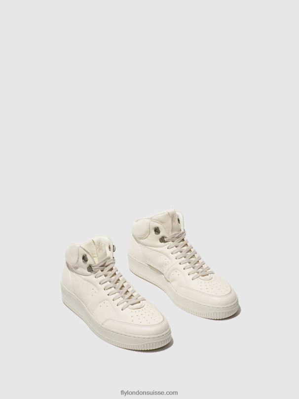 860NR839 baskets montantes beat514 Fly London blanc Hommes